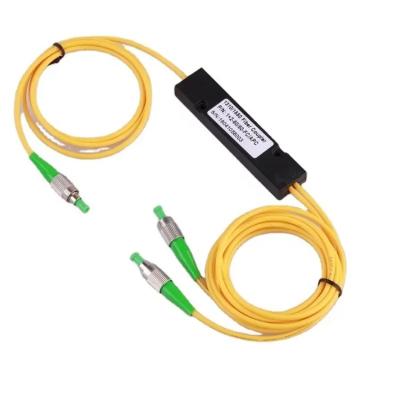 China 1x2 Fbt Coupler SC/UPC SC APC Connector Optical PLC Splitter voor in FTTH FTTX Network Te koop