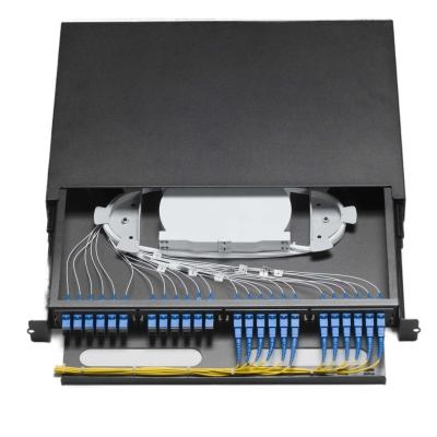 China Data Center Application 1 Time Patch Panel ODF for 12/144 Core Sc/FC/St/LC Fiber Optic for sale