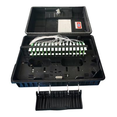 China material IP65 Waterproof PLC Splitter 32 Cores Fiber Optic Distribution Box Terminal Box for sale