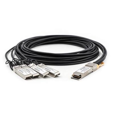 China Cabo óptico de ligação direta de cobre passivo 40G DAC SFP Patch Cord com 1 condutor à venda