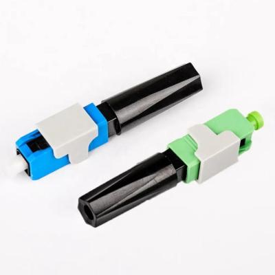 China SC APC/UPC Fast Connector for in FTTH Single-Mode Waterproof Outdoor Fiber Optic for sale