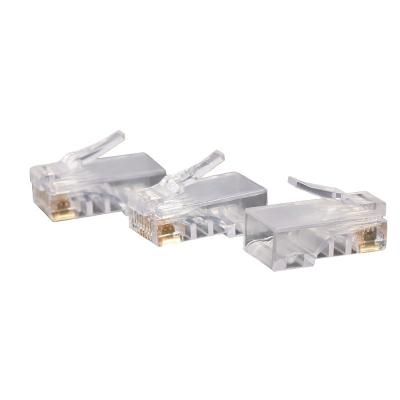 China Snelheid UTP STP Netwerkkabel Modulaire aansluiting CAT6 RJ45 aansluiting voor naadloze gegevensoverdracht Te koop