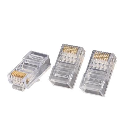 China Supply RJ45 8p8c 4p4c 6p6c Transmission Connector CAT6 Modular Plug for Performance for sale