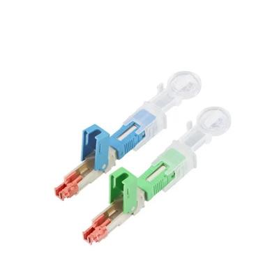 China SC APC FTTH Optic Fiber Quick Wire Connector SC UPC Fiber Optic Fast Connector Conector for sale