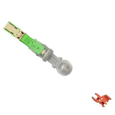 China Fast SC APC Fiber Optic Quick Wire Connektor FTTH Optic Fiber Fast Connector SC UPC Connector for sale