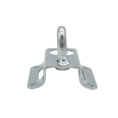 China 15 Kn Breaking Load Wire Clamp for FTTH Cable Management on Post Mounting Bracket for sale