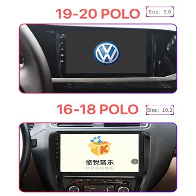 China Best Quality 8-20 Polo Android Touch Screen Car GPS Radio With Gps Navigation BT WIFI For VW for sale