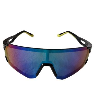 China Sports Sunglasses Sports Sunglasses, UV400 Protection Riding Sunglasses with Adjustable Temple & Nose Pad for sale