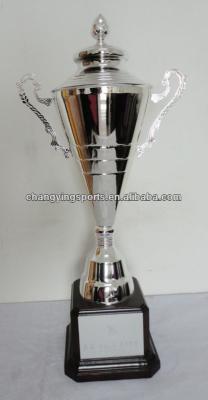 China Big Size China Metal Trophy Cup WHOLESALE TROPHY WOODEN BASE for sale