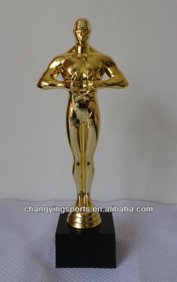 China China Gift Oscar, Oscar Trophy With Marble Base, Oscar Statue, Plastic Oscar Trophy JC002 for sale