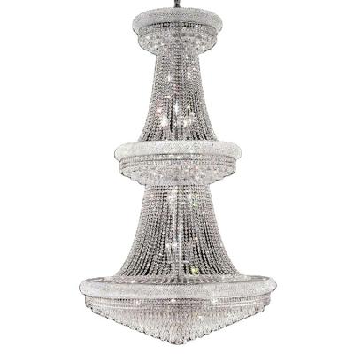 China Large Nordic Modern Luxury Hotel Dining Ceiling Gold Crystal Chandeliers Pendant Lights, Classic Crystal Lamp, Hotel Project, for sale