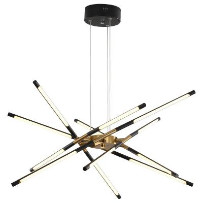 China Modern Design Modern Luxury Kitchen Dining Room Hanging Branches Graphite Chandelier Lighting for sale