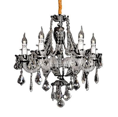 China Modern Crystal Chandelier 5 Lights Acrylic Clear Color for sale