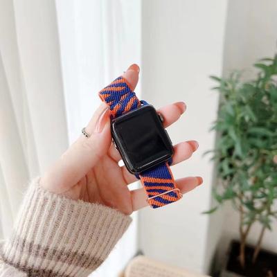 China Correa Reloj Smartwatch Band Sport Nylon Strap For Apple Watch Band 1/2/3/4/5/6/7/SE 20/22/38/40/41/42/44/ 45mm for sale