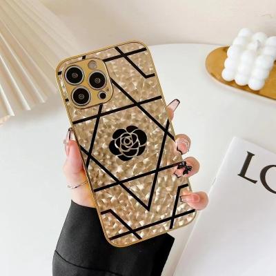 China Shockproof Fundas Para Plated Cell Phone Case With Ring For Iphone Series for sale