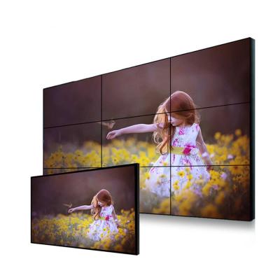 China Professional SDK Mall Display CCTV Surveillance Wall 1080P 49 Inch 1.8mm LCD Video Seamless Video Ultra High Resolution Wall for sale