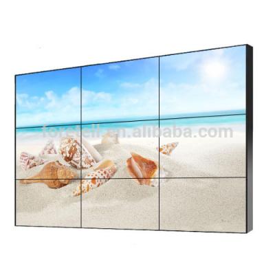 China 4K Indoor 55 Inch LCD Wall Panel Advertising Video Player Ad Show 3.5mm Ultra Narrow Bezel Video Wall for sale