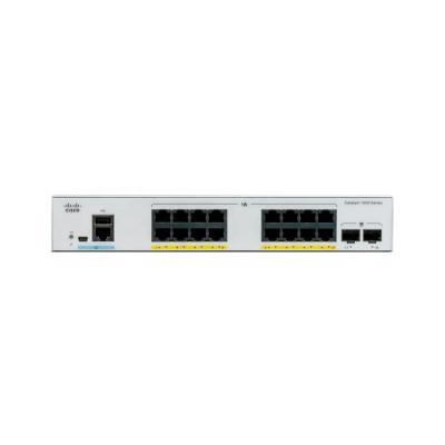 China Stackable 16*10/100/1000 Ethernet ports switch 2 SFP C1000-16T-2G-L for sale