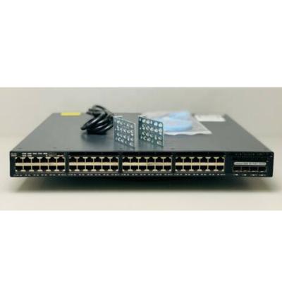 China Stackable POE Ethernet 48*10/100/1000 POE+ 2x10G Uplink Ports Switch WS-C3650-48PD-L/S/E for sale