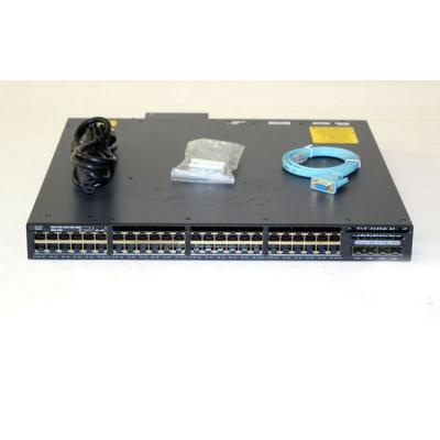 China Stackable POE Ethernet 48*10/100/1000 POE+ 4*1G Uplink Ports Switch WS-C3650-48FS-L/S/E for sale