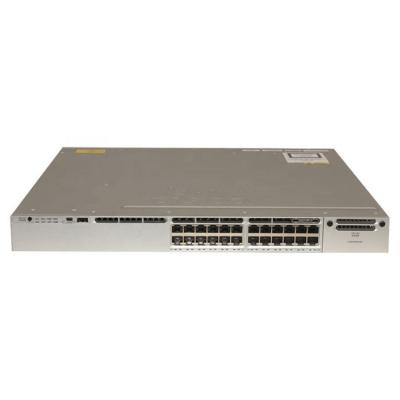 China 24 10/100/1000 Ethernet Ports Stackable Stackable Switch In Stock WS-C3850-24T-L/S/E for sale