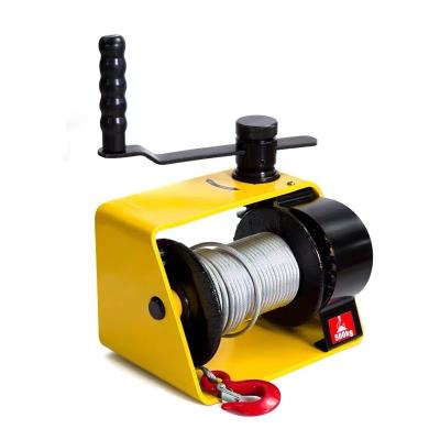 China Hot Selling Portable Manual CRANES Winch Hand Manual Winch for sale