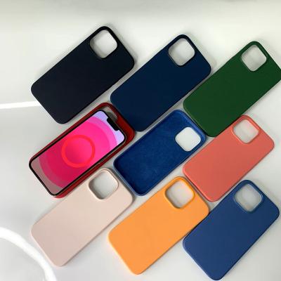 China Shockproof Original Liquid Silicone Magnetic Case For Apple iPhone 13 Pro iPhone 13 Pro 12 Mini With Animation Max Magsafing Cover For for sale