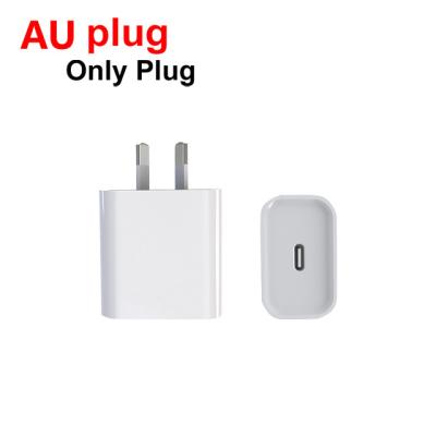 China High Quality 20W AU Plug Australia High Speed ​​USB Type C Wall Charger For Iphone 13 Fast Charging Australia New Zealand Charger Adapter for sale