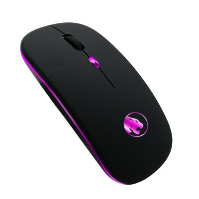 China 3D Wireless Computer Mice Rechargeable Silent RGB BT Ergonomic Mouse With Led Backlit Optical Usb Mice For PC Laptop Computer for sale