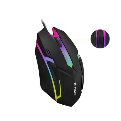 China ultra light 3D gaming mouse computer accessories gaming mouse 2023 programmable usb wired rgb mouse for sale