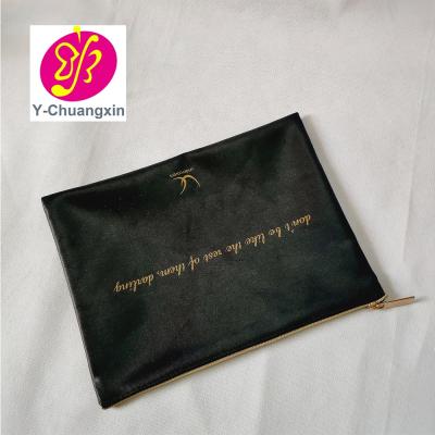 China Promotion Customize Boys And Girls PU Bag Cosmetic Pouch With Zipper for sale