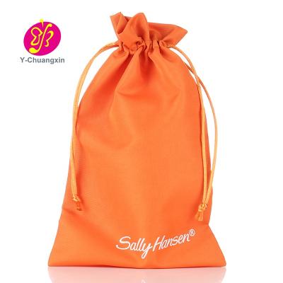 China Wig Quality Products Satin Bag Drawstring Pouch Luxury Packaging Satin for sale