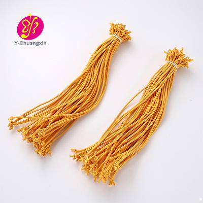 China High Quality Elastic Yellow Rope Lanyard Barbed Metal Accessories for sale