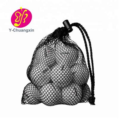 China Wholesale Custom Gift Nylon Mesh Drawstring Bag Pouch For Large Ball Packaging for sale