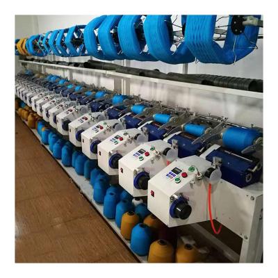 China Automatic High Productivity Chemical Fiber Yarn Cone To Skein Winding Machine For Chemical Fiber for sale