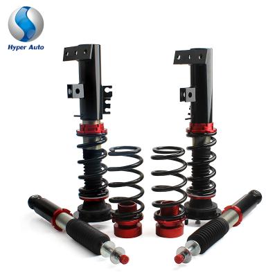 China Automobile Shock Absorber Damping and Height Adjustable Suspension Coilovers Springs, Auto Spare Parts Coil Over Springs Shocks for sale