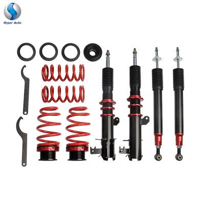 China High performance high quality spring steel (60si2Mna) front/rear adjustable coilover/compression kit shock absorber for Honda City08 for sale