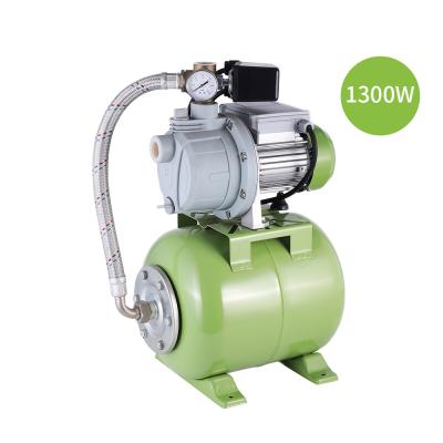 China Wholesale Developing World Automatic Water Solutions Booster 1300W System Green Garden Pump For Water for sale