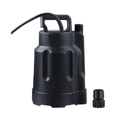 China Antique Black Clean Water Utility Plastic Pump Home Submersible Pump For Water Removal for sale