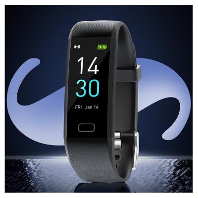 China Smart Fitness Tracker Body Temperature IP68 Touch Screen Rise S5 Wristband 2.0 Band Fitness Watch for sale