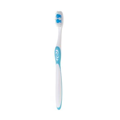 China Custom Logo Adult Color Orthodontic Toothbrush Environmentally Friendly With Non-Slip Grip for sale