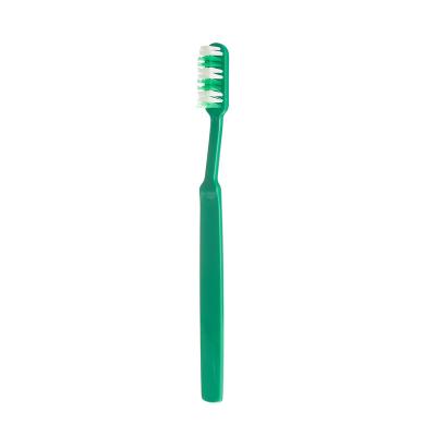 China Environmentally Friendly Massage Plastic Adult Deep Care Gum Toothbrush Super Clean Adult Home Toothbrush for sale