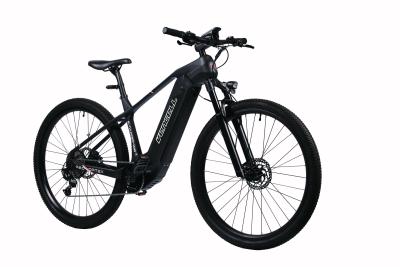 China Carbon Frame E-Powered Mountain Cycle delivers Hydraulic Disc Brake Performance for sale