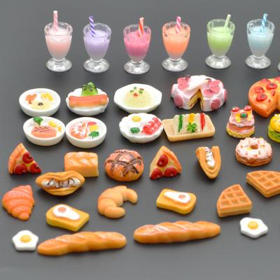 China Europe Resin Drinks Bottles Miniature Charm Baby Kitchen Plastic To Pretend Play Food for sale