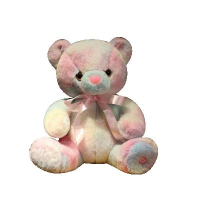 China LED Plush Teddy Bear Plush Toy Soft Glow in the Night Christmas for Toddler Kids for sale