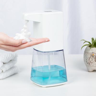 China Foam Battery Operated Waterproof Foaming Automatic Soap Dispenser Authen Hand Soap Dispenser Perfect For Your Bathroom, Kitchen, Cafe, Hotel for sale