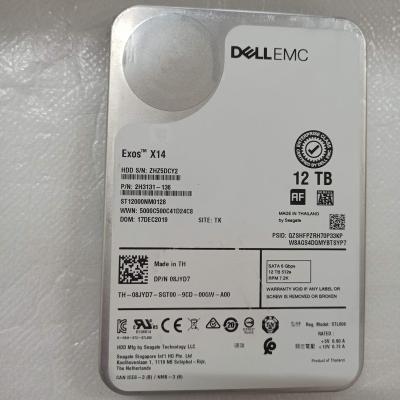 China Hdd Dell 12TB 7.2K SATA 6Gbps 512e 3.5 inch Enterprise T2YHT Hard Drive for sale