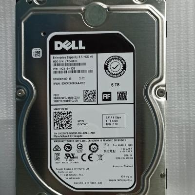 China Hdd Dell Seagate 6T SATA 7.2K 6GB 512e 3.5 inch Enterprise Hard Drive (YXTWT) for sale