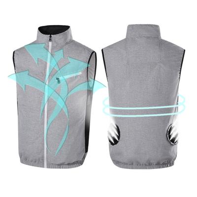 China Waterproof Wholesale Cooling In Summer Cool Vest Vests Air Conditioning Clothing To Keep Cool for sale