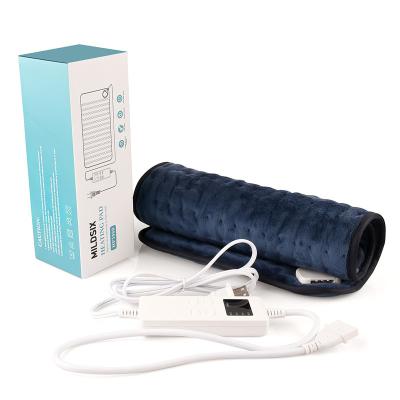 China Convenient weighted heating pad for Ultra-mild back pain and cramps with chargeable therapy heat protection from dry and clammy heat for sale